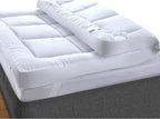 EXTRA DEEP MATTRESS TOPPER 4INCH / 10CM SINGLE DOUBLE KING SUPER KING BED SIZE