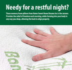 Memory Foam Hypoallergenic Comfort Cooling Bamboo Pillow - Set of 2 - Standard/Queen