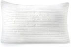 Memory Foam Pillows 1 Pk, Queen Size Bed Pillows for Sleeping, Adjustable Pillow Shredded Memory Foam Filling for Back Stomach & Side Sleeper, Certipur-Us, Washable Bamboo Rayon Cover