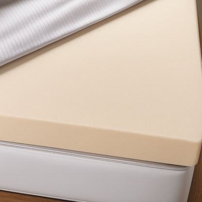 Bamboo Mattress Memory Foam Topper - 6cm