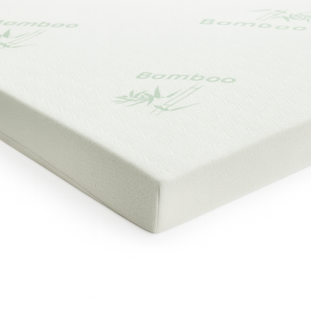 Deep Sleep 7cm Memory Foam Bamboo Mattress Topper
