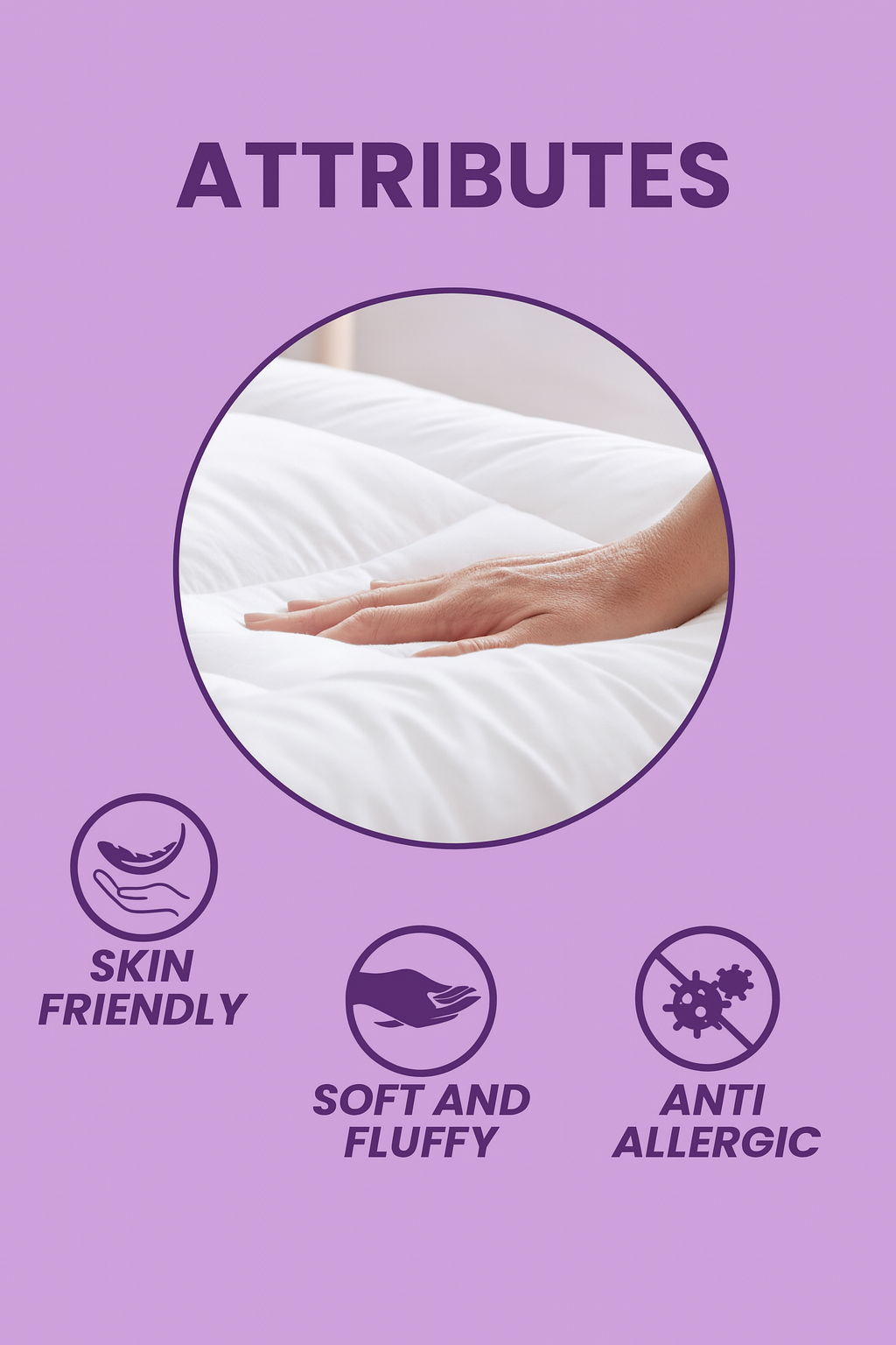 Deluxe Ultra Soft Deep Filled Mattress Topper - 10cm