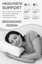 Bamboo Queen Bed Pillows Hypoallergenic Cooling Pain Relief