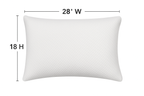 Bamboo Memory Foam Cooling  Pillow - Twin Pack