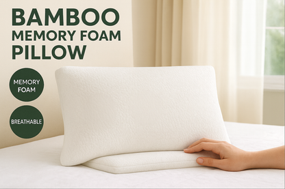 Bamboo Memory Foam Pillow - AirFlow