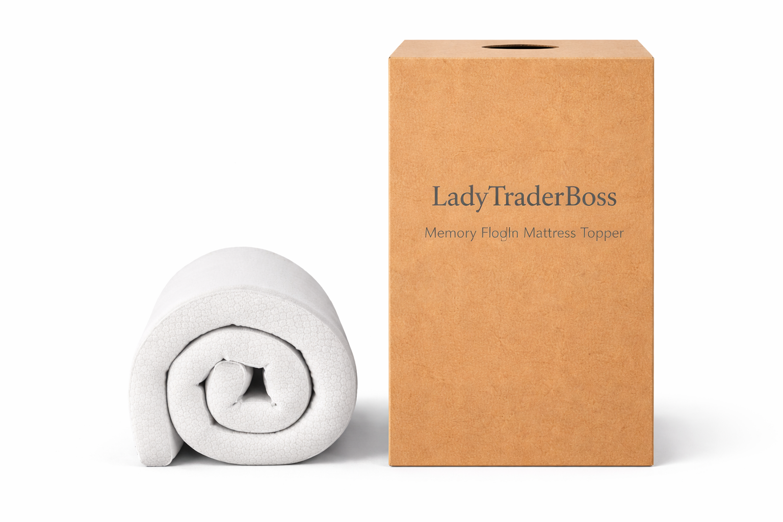 Bamboo Memory Foam Mattress Topper - 7cm