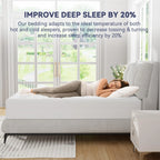 Plush 6Cm Bamboo Fibre Pillow Top Mattress Topper with Foam Core